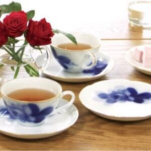Noritake Okura Rose Cup & Saucer - Thumbnail 4
